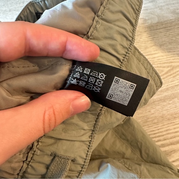 Zara Sage Tan Insulated Snow Cargo Pants Small - Picture 11 of 16